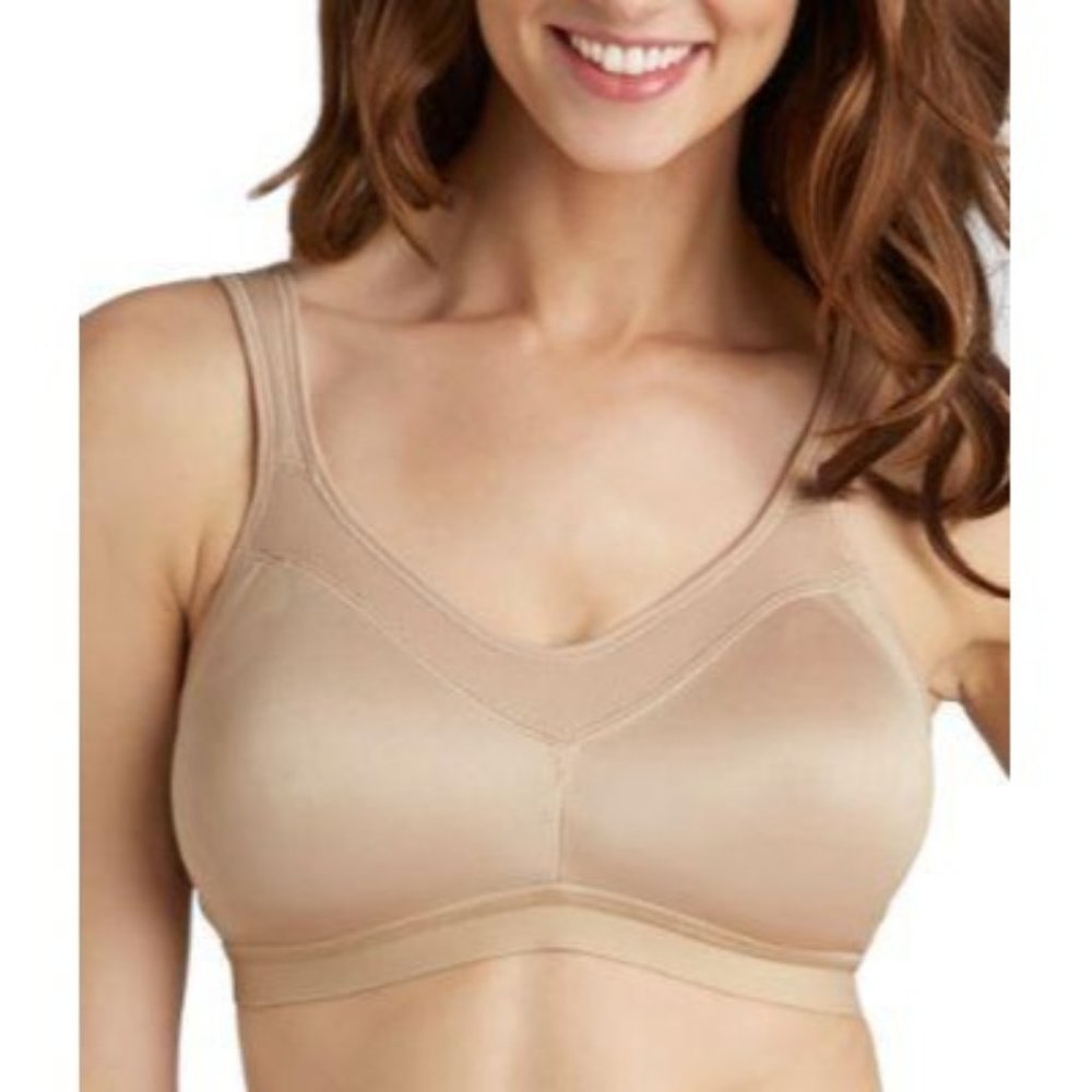 Playtex Wireless Bra Beige 4159 Adjustable Straps